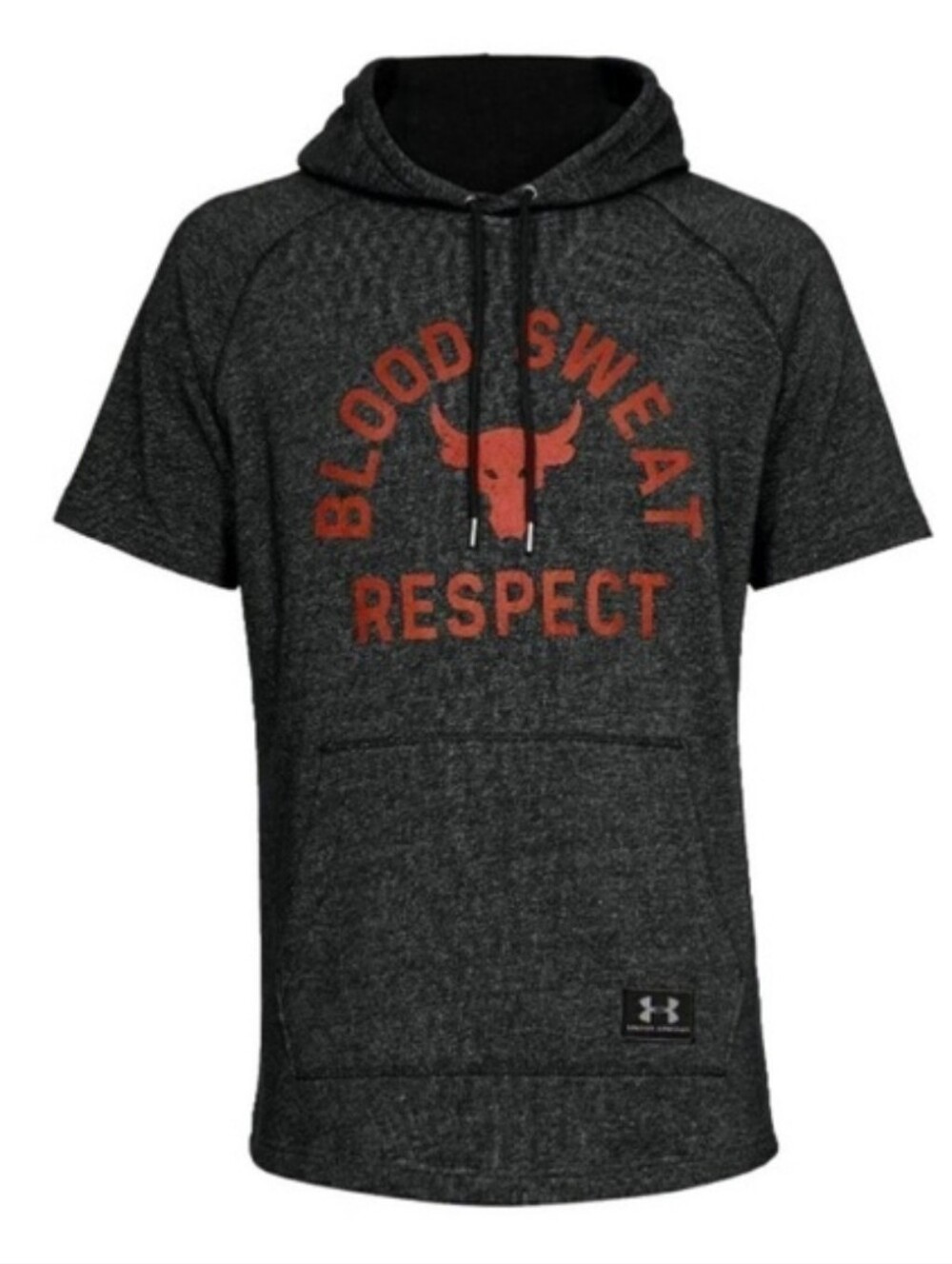 Under Armour x Project Rock Dwayne Johnson Blood Sweat Respect Short Sleeve Hood